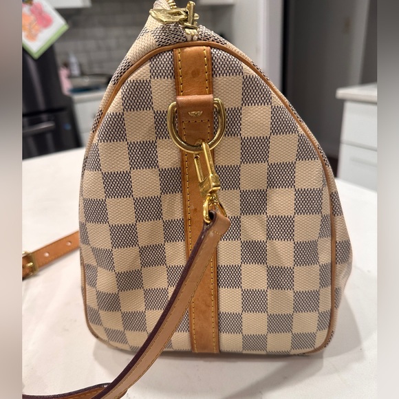 Louis Vuitton Speedy 30 Bandouliere Damier azur